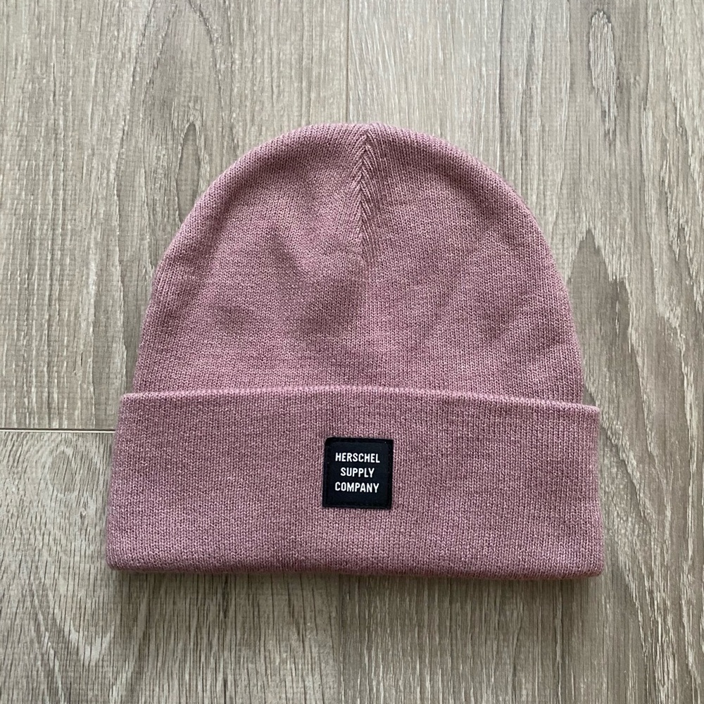 Pink herschel toque